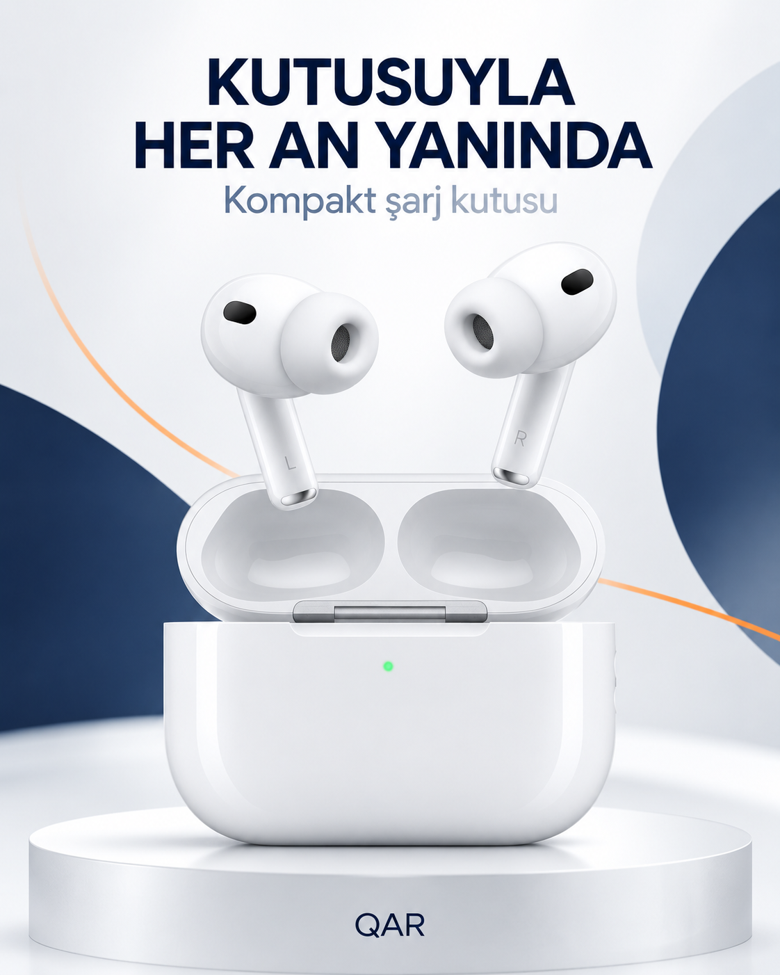 QAR Pro3 ANC Bluetooth Kulaklık - Görsel 3